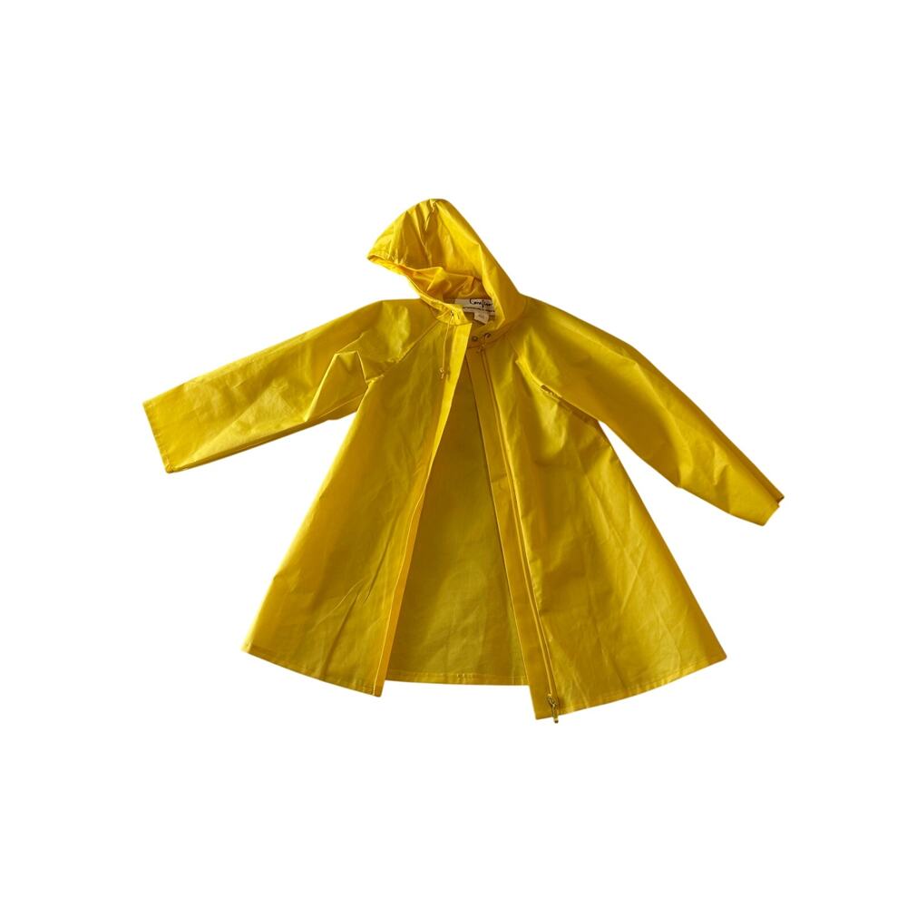 Kids Size L Yellow Coraline Costume Rain Jacket